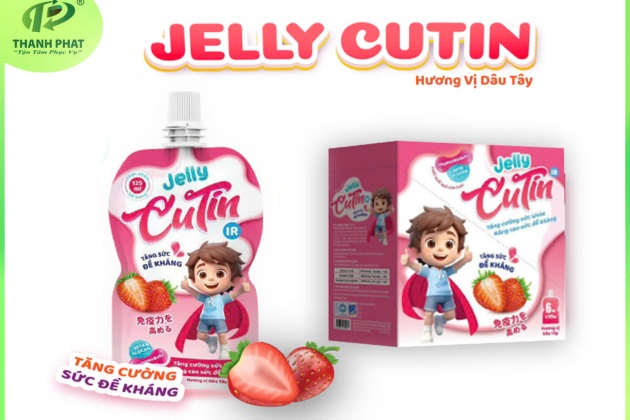 Jelly Cutin - Vị Dâu